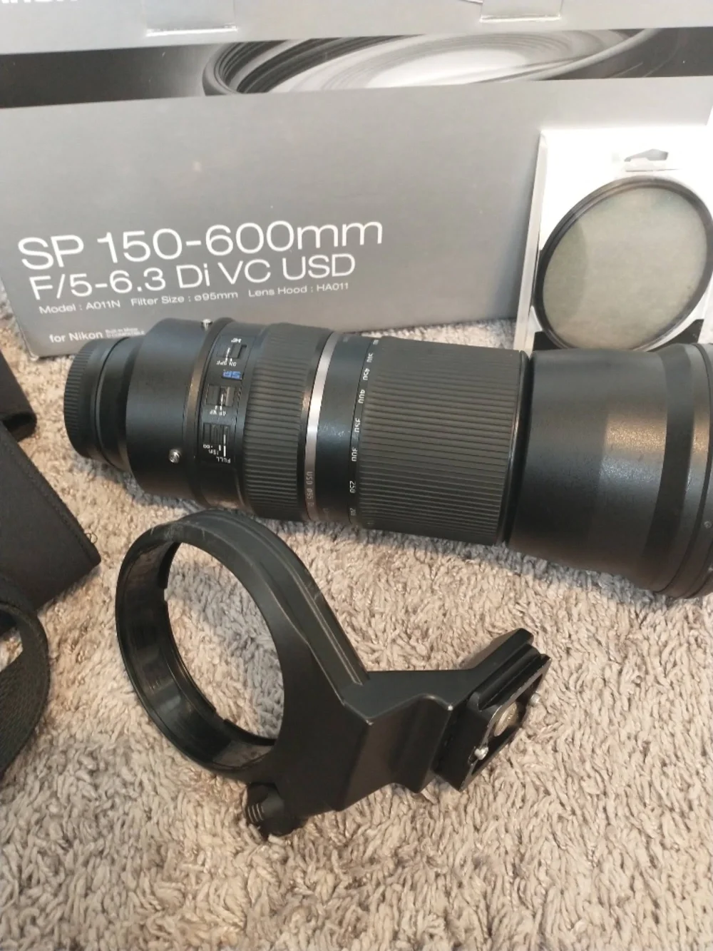 Tamron SP 150-600mm F/5-6.3 Di VC USD Lens for Nikon Bundle